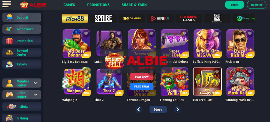 Embark on an Adventure with Ali Baba at Albie Casino